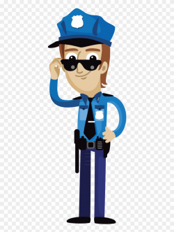 Cartoon Police Officer Clip Art Uncle Transprent - Police ...