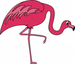 Pink flamingo clip art - crazywidow.info