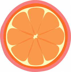 Coral Tangerine 2 Clip Art at Clker.com - vector clip art online ...