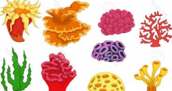 Cartoon Coral Vector Archives - Free Vector Art, Images ...