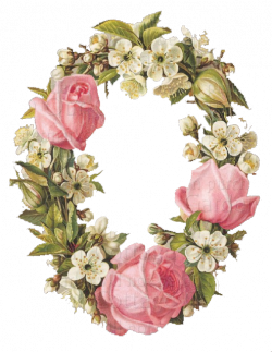 Rose Oval Frame | Vintage - Victorian - Retro - Printables ...