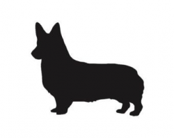 Corgi silhouette clip art - ClipartFest | Dogs-Corgi by ...
