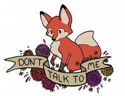don't talk to me(and my sons ever again) transparent rude foxes by ...
