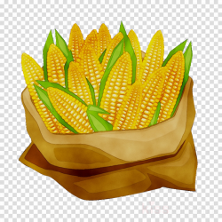 Corn Cartoon clipart - Yellow, Leaf, Plant, transparent clip art