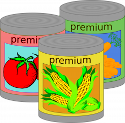 Clipart - Canned Goods