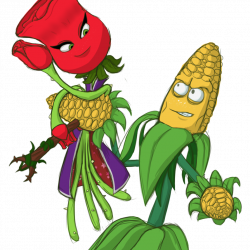 Kernel Corn and Rose by BatmanPortal14 on DeviantArt