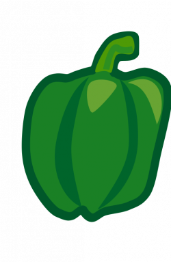 Peppers & Corn Clipart - Vegetable Graphics