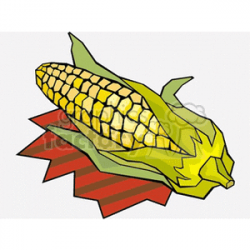 corn. Royalty-free clipart # 142299