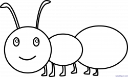 Ant clipart sweet - Pencil and in color ant clipart sweet