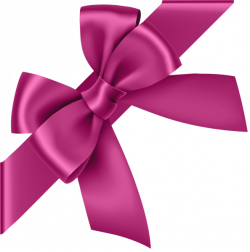 Pink Corner Bow Transparent Clip Art Image | Clippart. | Pinterest ...