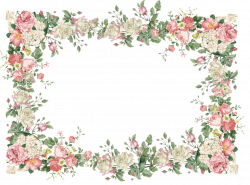 28+ Collection of Vintage Floral Frame Clipart | High quality, free ...