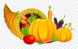Happy Thanksgiving Clip Art Happy Day 7 Image - Cornucopia ...