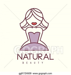 EPS Vector - Natural beauty salon hand drawn cartoon ...