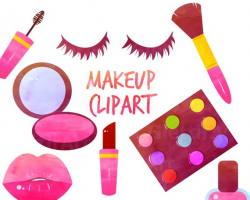 Makeup Clipart, Lipstick Clipart, Beauty Clipart, for ...