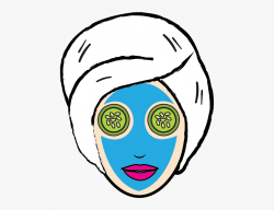 Cosmetology Clipart Beauty Icon - Face Mask Icon Png ...