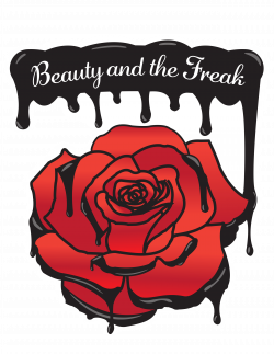Made this for my future sticker buisness. Beauty and the freak ...