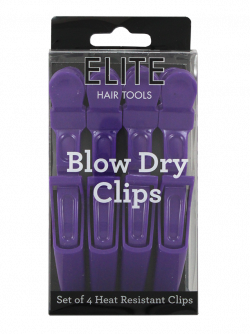 Elite 4 Pack Heat Resistant Blow Dry Clips $8.00 | Beauty ...