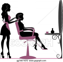 Vector Illustration - Beauty salon. Stock Clip Art ...