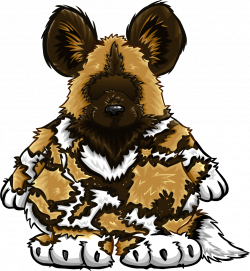 African Painted Dog Costume | Club Penguin Wiki | FANDOM powered by ...