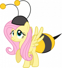 580358 - artist:zacatron94, bee costume, flutterbee, fluttershy ...