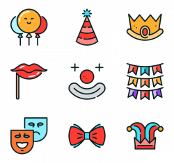 67 carnival icon packs - Vector icon packs - SVG, PSD, PNG, EPS ...