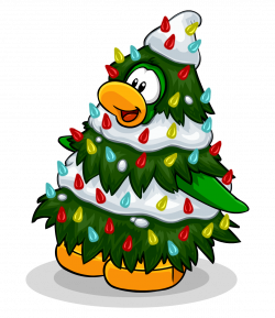 Image - Tree Costume Happy Holidays Postcard.png | Club Penguin Wiki ...