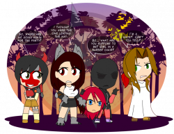 The Square Enix Costume Party 1 by Dragon-FangX on DeviantArt