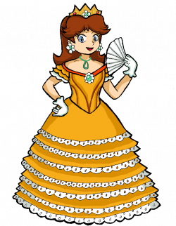 Princess Daisy's Fancy Dress by BeCos-We-Can-Cosplay on DeviantArt