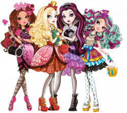 Ever After High Group Cutout by ShaiBrooklyn on DeviantArt