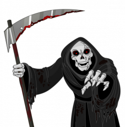 Scary Grim Reaper PNG Vector Clipart | Halloween | Pinterest ...
