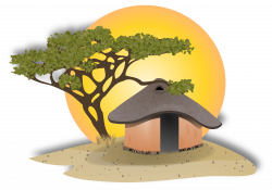 African Hut Drawing at GetDrawings.com | Free for personal use ...