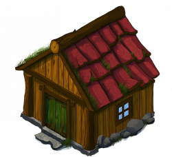 Cottage clipart simple house - Pencil and in color cottage clipart ...
