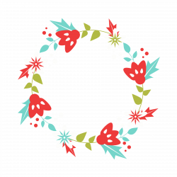 Free Christmas Wreath Clip Art! - Free Pretty Things For You