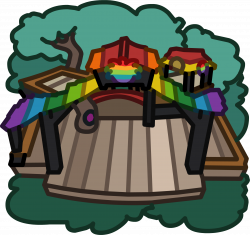 Rainbow Puffle Tree House | Club Penguin Wiki | FANDOM powered by Wikia
