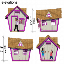 Crooked Playhouse Plans | Pinterest | Playhouses, Pdf and Play houses