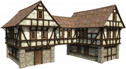 medieval_house_2__png_by_fumar_porros-d77j5du.png 1 280 × 705 pixlar ...