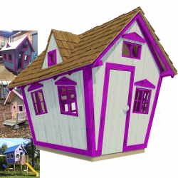 Crooked Playhouse Plans