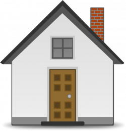 Cottage clipart simple house - Pencil and in color cottage clipart ...