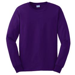 Gildan 2400 Ultra Cotton ® 100% Cotton Long Sleeve T Shirt ...