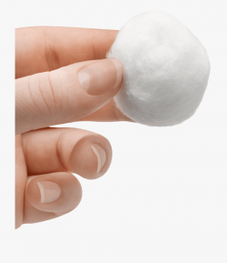 Cotton Ball - Cotton Ball In Hand #504348 - Free Cliparts on ...