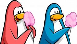 Image - Cotton Candy two penguins eating Issue.PNG | Club Penguin ...