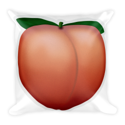 Emoji Pillow - Peach – Just Emoji