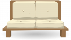 Clipart - Simple sofa from Glitch