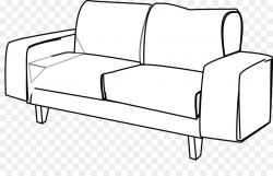 Christmas Black And White clipart - Couch, Furniture, Table ...