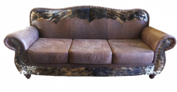 RUSTIC COWHIDE SOFAS, RUSTIC SOFAS, RUSTIC COUCHES, FREE SHIPPING
