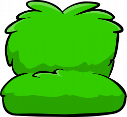 Fuzzy Green Couch | Club Penguin Wiki | FANDOM powered by Wikia