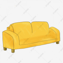 Sofa Fabric Sofa Home Furniture, Furniture, Yellow Sofa ...