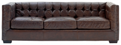 Leather Sofa transparent PNG - StickPNG