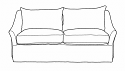 Free Couch Clipart Black And White, Download Free Clip Art ...