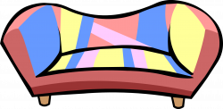 Pink Sofa | Club Penguin Wiki | FANDOM powered by Wikia